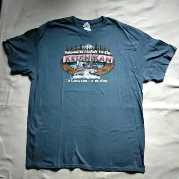 Welcome to Alaska's 1st City Tee-shirt XL NWT - Picture 1 of 3